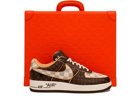 nike x louis vuitton monogram air force 1